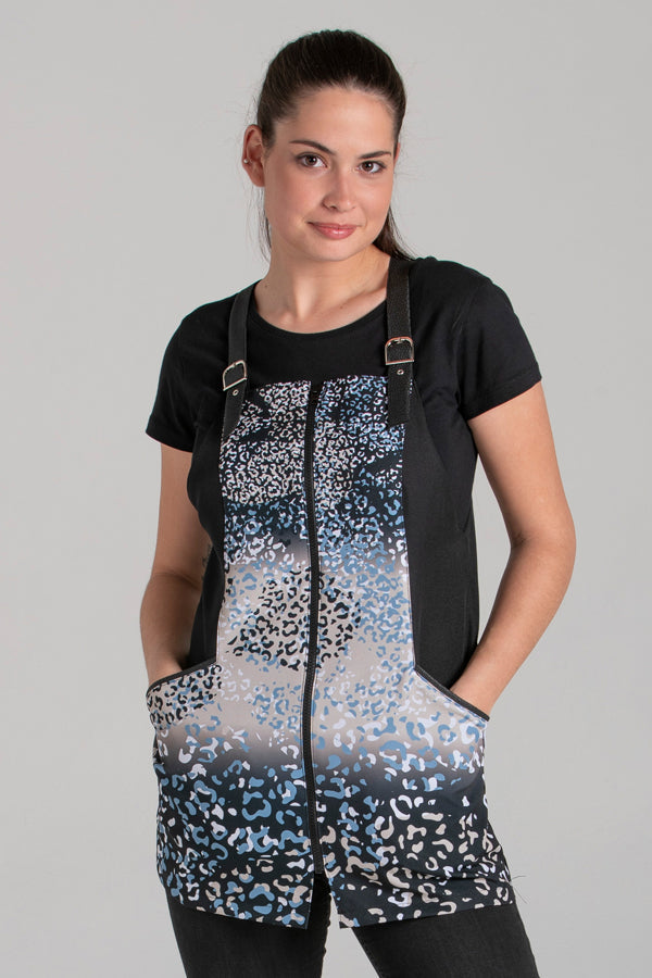 Avental Dallas Cabeleireiro-Azul Acinzentado-XS / (SP)-RAG-Tailors-Fardas-e-Uniformes-Vestuario-Pro