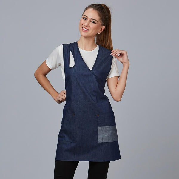 Avental Demin Tavira-Azul Demin-Único-RAG-Tailors-Fardas-e-Uniformes-Vestuario-Pro