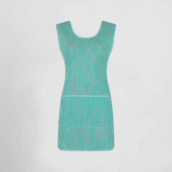 Avental Duplo Colores Básico-Único-205 - VICHY VERDE-RAG-Tailors-Fardas-e-Uniformes-Vestuario-Pro