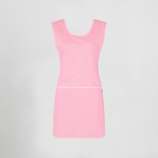 Avental Duplo Colores Básico-Único-207 - VICHY ROSA-RAG-Tailors-Fardas-e-Uniformes-Vestuario-Pro