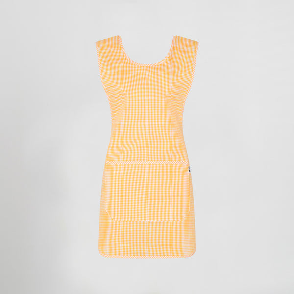 Avental Duplo Colores Básico-Único-208 - VICHY AMARELO-RAG-Tailors-Fardas-e-Uniformes-Vestuario-Pro