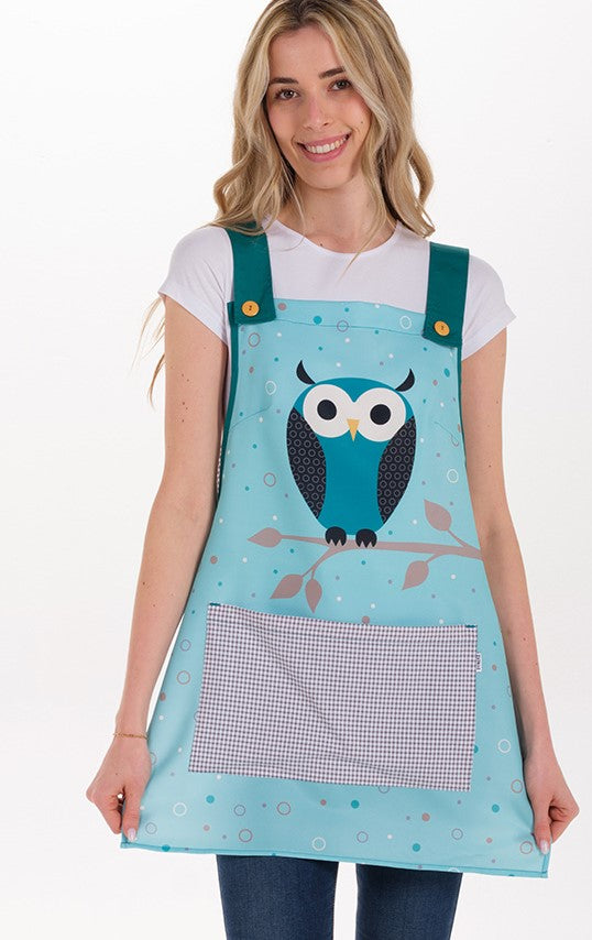 Avental Educadora Coruja-Coruja-Unico-RAG-Tailors-Fardas-e-Uniformes-Vestuario-Pro