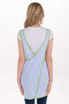 Avental Educadora Crocodilo Cruzado-RAG-Tailors-Fardas-e-Uniformes-Vestuario-Pro