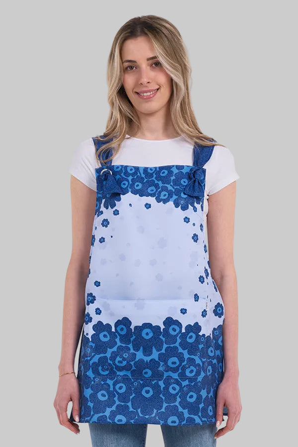 Avental Educadora Flores Azuis-Azul-UNICA-RAG-Tailors-Fardas-e-Uniformes-Vestuario-Pro