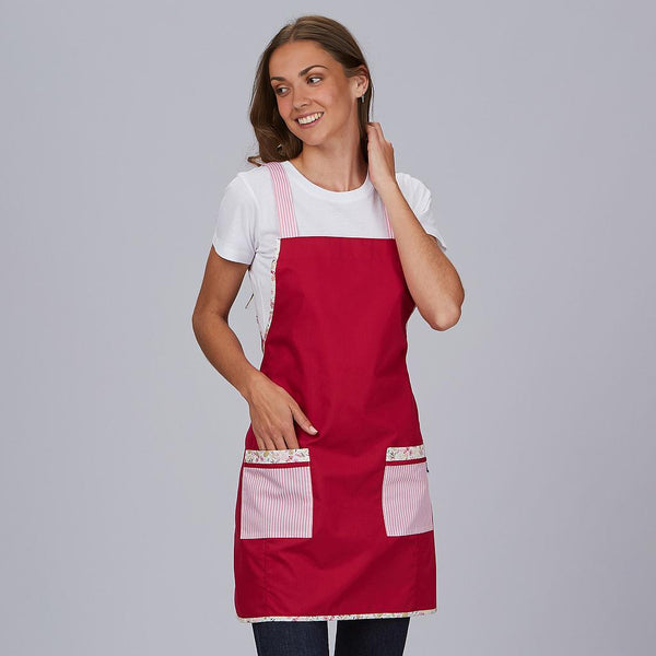 Avental Educadora Zinia-Plana Fúcsia-134-Único-RAG-Tailors-Fardas-e-Uniformes-Vestuario-Pro