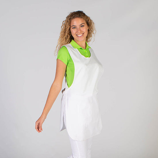 Avental Enzo-Branco-Único-RAG-Tailors-Fardas-e-Uniformes-Vestuario-Pro