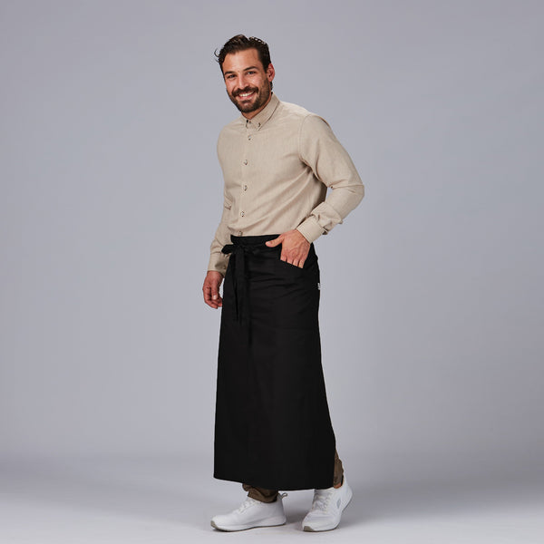 Avental Francês Aberto em Sarja de Poliéster 90x110 cm-RAG-Tailors-Fardas-e-Uniformes-Vestuario-Pro