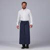Avental Francês Comprido Aberto - Resistente a manchas-Azul Marinho-U-RAG-Tailors-Fardas-e-Uniformes-Vestuario-Pro