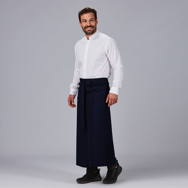 Avental Francês Comprido Aberto - Resistente a manchas-RAG-Tailors-Fardas-e-Uniformes-Vestuario-Pro