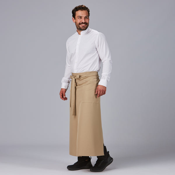 Avental Francês Comprido Aberto - Resistente a manchas-RAG-Tailors-Fardas-e-Uniformes-Vestuario-Pro