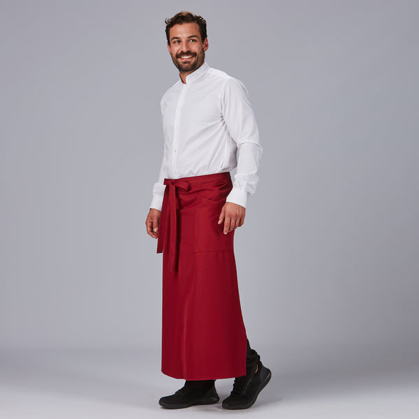 Avental Francês Comprido Aberto - Resistente a manchas-RAG-Tailors-Fardas-e-Uniformes-Vestuario-Pro