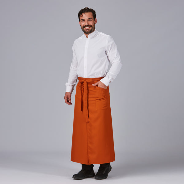 Avental Francês Comprido Aberto - Resistente a manchas-RAG-Tailors-Fardas-e-Uniformes-Vestuario-Pro