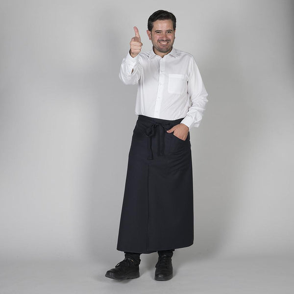 Avental Francês Comprido Aberto - Resistente a manchas-RAG-Tailors-Fardas-e-Uniformes-Vestuario-Pro