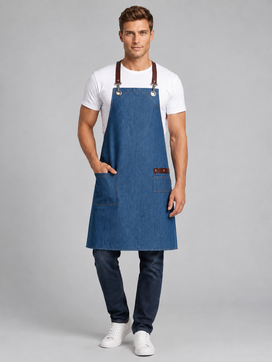 Avental Jeans Minisota-Denim Jeans Azul - 827-Único-RAG-Tailors-Fardas-e-Uniformes-Vestuario-Pro
