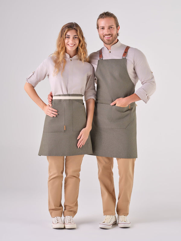 Avental Médio de Cintura Portobello em ganga de Algodão e Poliéster-RAG-Tailors-Fardas-e-Uniformes-Vestuario-Pro