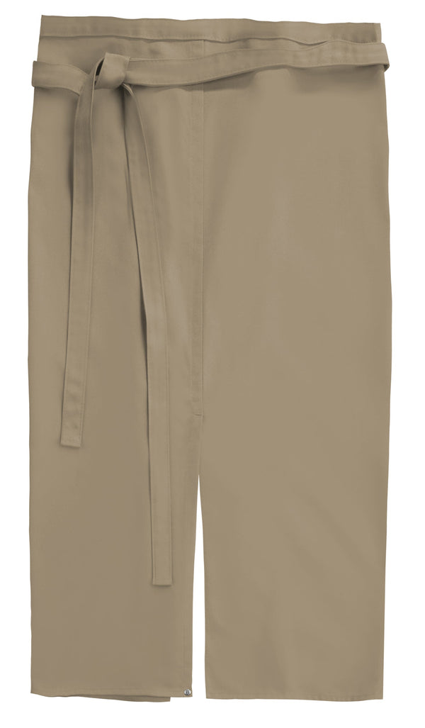 Avental Milano Classic - com abertura-Khaki-One Size-RAG-Tailors-Fardas-e-Uniformes-Vestuario-Pro