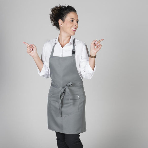 Avental Peito Anaisa-Cinza Claro-Único-RAG-Tailors-Fardas-e-Uniformes-Vestuario-Pro