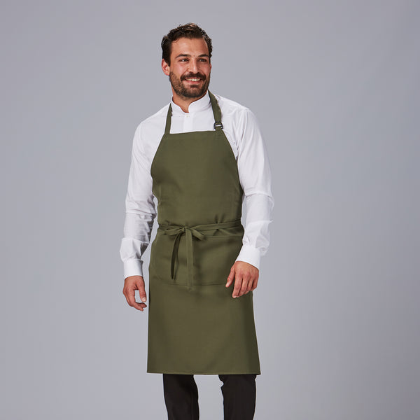 Avental Peito Guilherme em SARJA 100% Poliéster-Caqui-Único-RAG-Tailors-Fardas-e-Uniformes-Vestuario-Pro