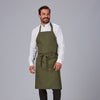 Avental Peito Guilherme em SARJA 100% Poliéster-Caqui-Único-RAG-Tailors-Fardas-e-Uniformes-Vestuario-Pro