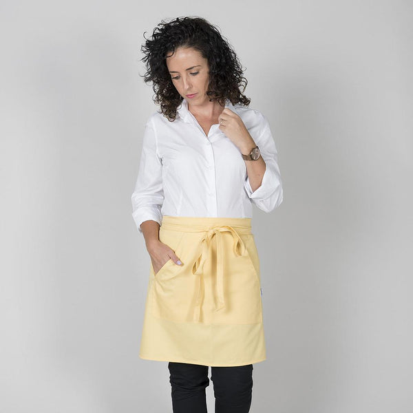 Avental Sem Peito com Bolso 50x75cm-Baunilha-122-Único-RAG-Tailors-Fardas-e-Uniformes-Vestuario-Pro