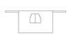 Avental Sem Peito e com Bolsos Branco 50x75 cm-RAG-Tailors-Fardas-e-Uniformes-Vestuario-Pro