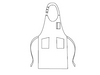Avental Sommelier 110x85 cm-RAG-Tailors-Fardas-e-Uniformes-Vestuario-Pro