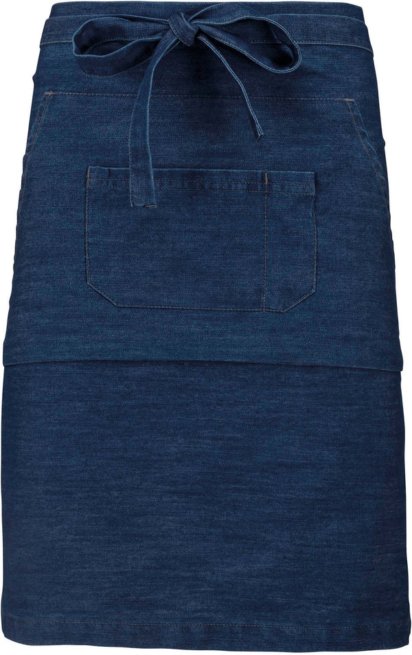 Avental Venti poliéster / algodão de comprimento Médio-Denim-Único-RAG-Tailors-Fardas-e-Uniformes-Vestuario-Pro