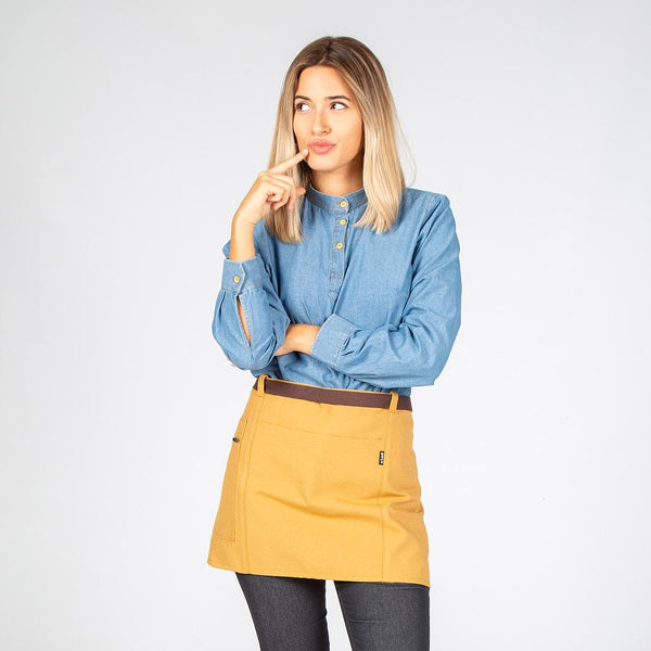 Avental cintura Filipa-Amarelo-Único-RAG-Tailors-Fardas-e-Uniformes-Vestuario-Pro