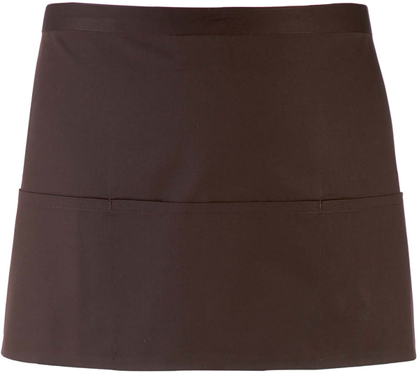 Avental com 3 bolsos-Castanho-One Size-RAG-Tailors-Fardas-e-Uniformes-Vestuario-Pro