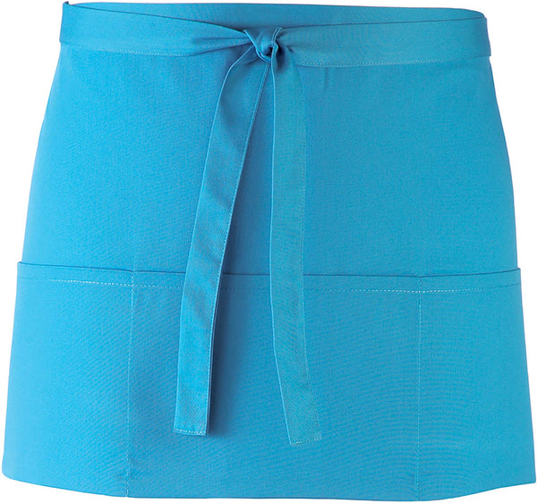 Avental com 3 bolsos-Turquoise-One Size-RAG-Tailors-Fardas-e-Uniformes-Vestuario-Pro