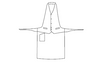 Avental com Colete 77x74 cm-RAG-Tailors-Fardas-e-Uniformes-Vestuario-Pro