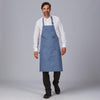 Avental com Peitilho e Reforços em Sarga Reciclada 86x74 cm-Azulina-103-Único-RAG-Tailors-Fardas-e-Uniformes-Vestuario-Pro