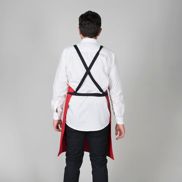 Avental com Peito Gourmet Estampado 92x75 cm-RAG-Tailors-Fardas-e-Uniformes-Vestuario-Pro