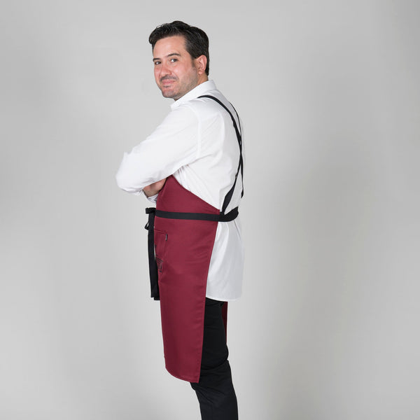 Avental com Peito Gourmet Estampado 92x75 cm-RAG-Tailors-Fardas-e-Uniformes-Vestuario-Pro