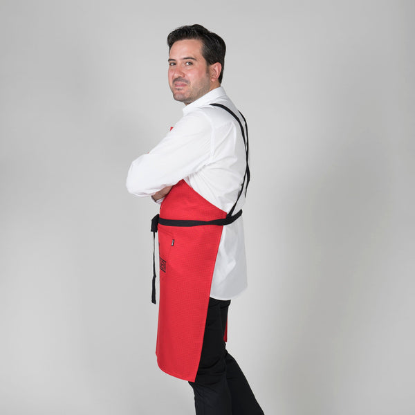 Avental com Peito Gourmet Estampado 92x75 cm-RAG-Tailors-Fardas-e-Uniformes-Vestuario-Pro
