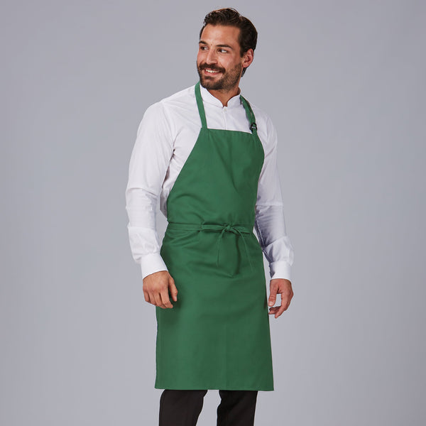 Avental com Peito Sarja 90x75 cm-Verde - 108-UD-RAG-Tailors-Fardas-e-Uniformes-Vestuario-Pro