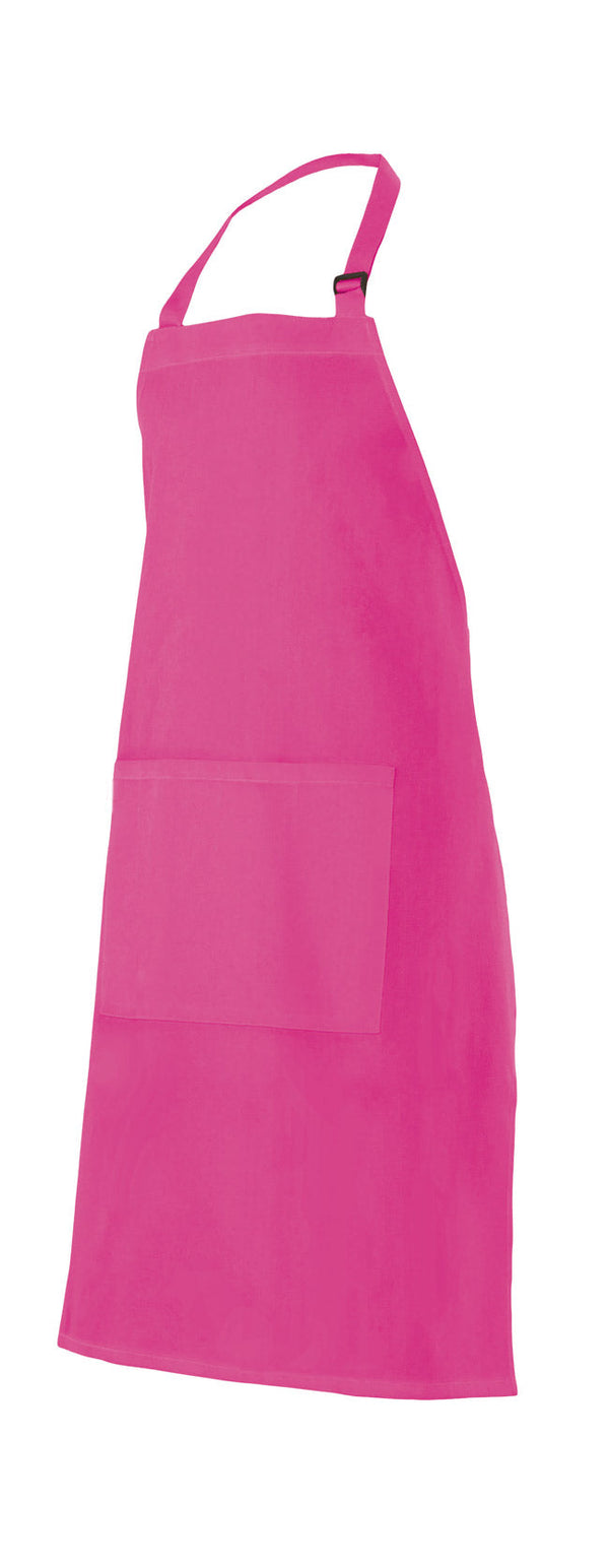 Avental com Peito com Bolso-Fucsia-Único-RAG-Tailors-Fardas-e-Uniformes-Vestuario-Pro