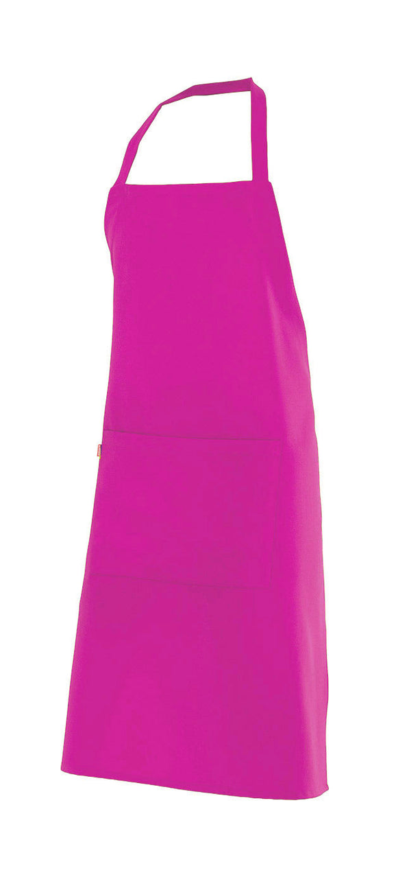 Avental com Peito com Bolso-Fucsia-Único-RAG-Tailors-Fardas-e-Uniformes-Vestuario-Pro