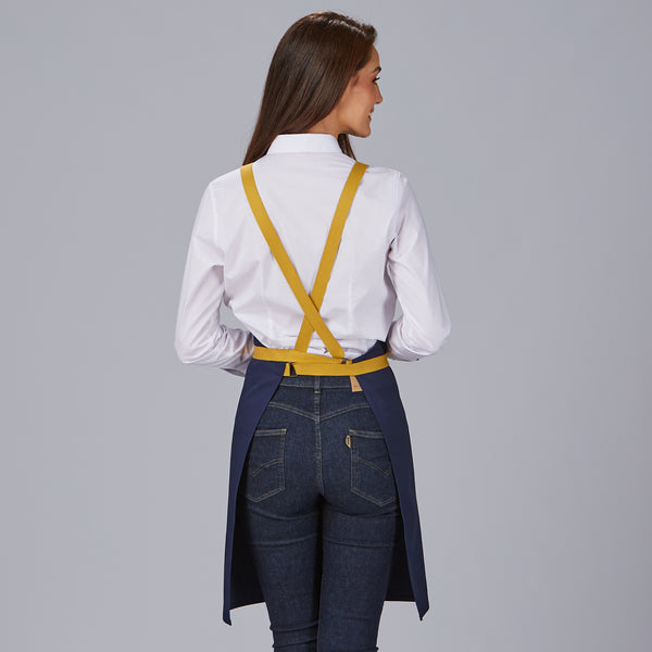Avental com Peito e Alças em Contraste 88x74 cm-RAG-Tailors-Fardas-e-Uniformes-Vestuario-Pro