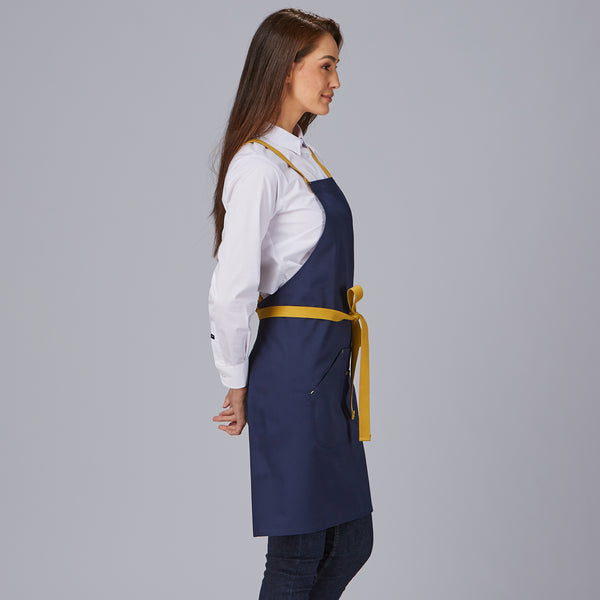 Avental com Peito e Alças em Contraste 88x74 cm-RAG-Tailors-Fardas-e-Uniformes-Vestuario-Pro