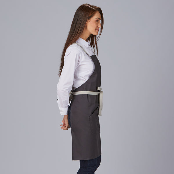 Avental com Peito e Alças em Contraste 88x74 cm-RAG-Tailors-Fardas-e-Uniformes-Vestuario-Pro