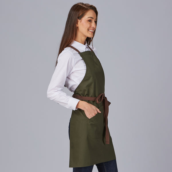 Avental com Peito e Alças em Contraste 88x74 cm-RAG-Tailors-Fardas-e-Uniformes-Vestuario-Pro