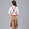 Avental com peito, bolso e fitas combinadas 88x74 cm-RAG-Tailors-Fardas-e-Uniformes-Vestuario-Pro