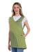Avental cruzado para Educadoras com Padrão Xadrez Verde-Verde - 8156385G-M-RAG-Tailors-Fardas-e-Uniformes-Vestuario-Pro