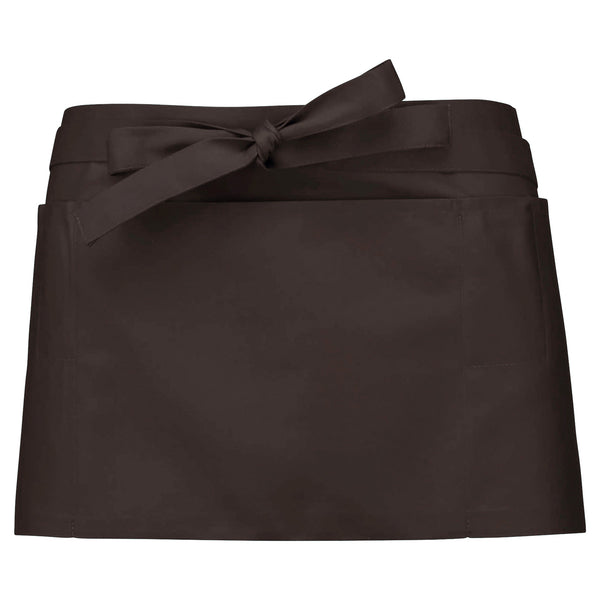Avental curto-Chocolate-One Size-RAG-Tailors-Fardas-e-Uniformes-Vestuario-Pro