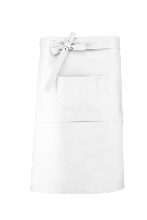 Avental de Algodão Comprido-Branco-Único-RAG-Tailors-Fardas-e-Uniformes-Vestuario-Pro