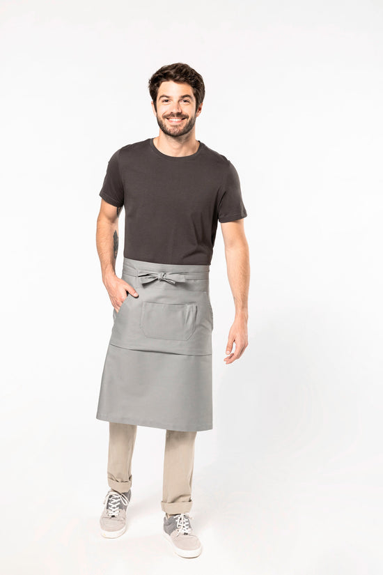Avental de Algodão Comprido-Light Grey-Único-RAG-Tailors-Fardas-e-Uniformes-Vestuario-Pro