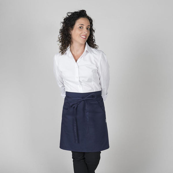 Avental de Cintura c/ Bolsos 50x75 cm em Sarja de Poliéster-Azul Marino-617-Único-RAG-Tailors-Fardas-e-Uniformes-Vestuario-Pro
