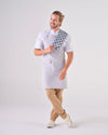 Avental de Peitilho Tokyo Cinzento Claro-RAG-Tailors-Fardas-e-Uniformes-Vestuario-Pro