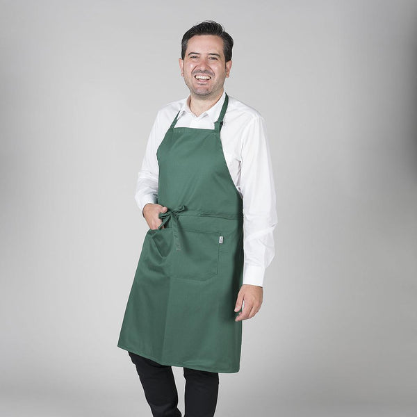 Avental de Peito Avis-Verde Garrafa-Único-RAG-Tailors-Fardas-e-Uniformes-Vestuario-Pro